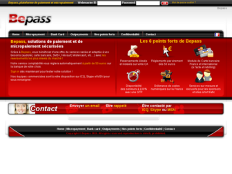 bepass.fr website preview