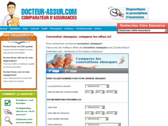 convention-obseques.docteur-assur.com website preview