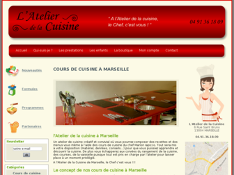 latelierdelacuisine.com website preview