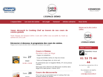 cookandcoffee-cours-de-cuisine.fr website preview