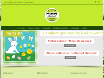 nutristudio.fr website preview