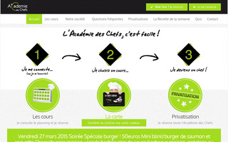 academie-des-chefs.fr website preview
