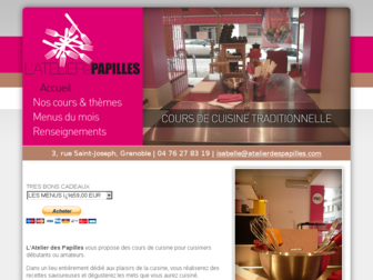 atelierdespapilles.com website preview