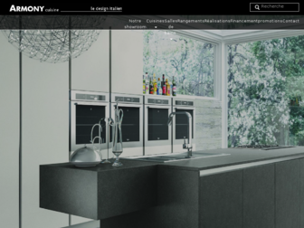 armony-cuisine.fr website preview