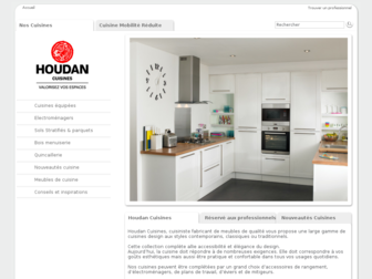 houdan-cuisines.com website preview