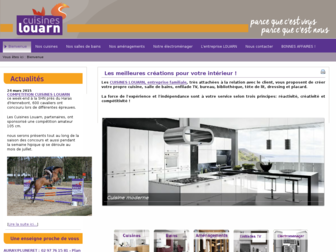 cuisines-louarn.fr website preview