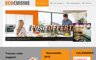 ecocuisine.fr website preview