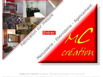 cuisiniste-mc-creation.fr website preview