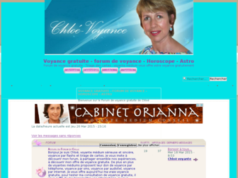 chloe-voyance.forumactif.org website preview