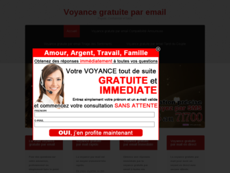 voyancegratuite-par-email.com website preview