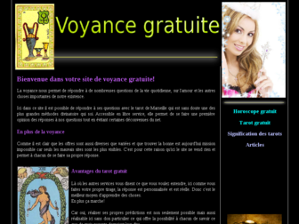 voyance-gratuites.com website preview