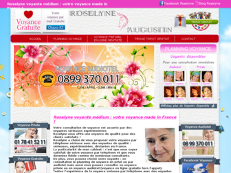 roselyne-augustin.com website preview