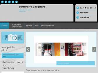 serrurerie-vaugirard.fr website preview