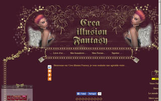 creaillusionfantasy.com website preview