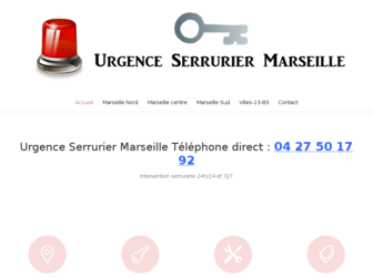 serrurier-de-marseille.fr website preview