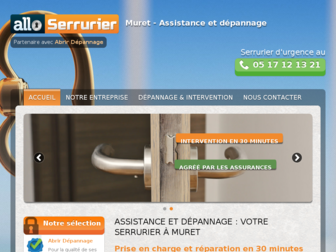 allo-serrurier-muret.fr website preview