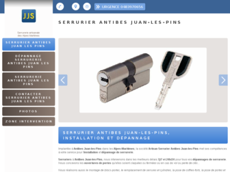 jjs-serrurier-antibes-juan-les-pins.fr website preview