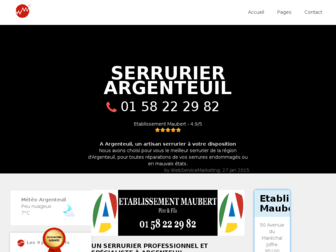 serrurier-argenteuil.webservicemarketing.fr website preview