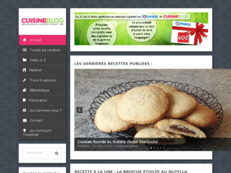 cuisine-blog.fr website preview