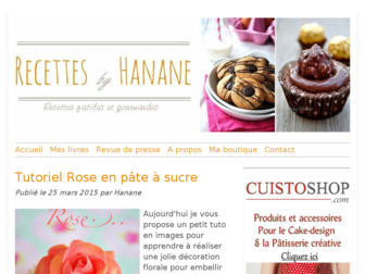 recetteshanane.com website preview