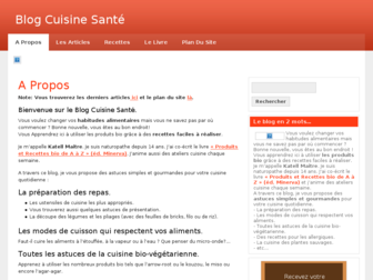 blog-cuisine-sante.com website preview
