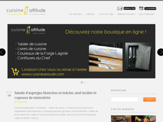 blog.cuisineattitude.com website preview
