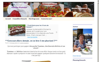 cuisine-guylaine.fr website preview