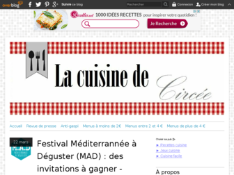 cuisinedecircee.com website preview