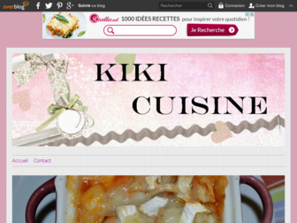 chezkikicuisine.over-blog.com website preview