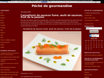 pechedegourmand.canalblog.com website preview