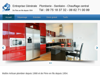plombier-btp.com website preview