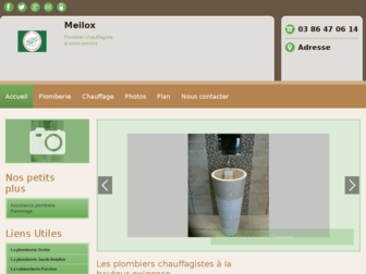 plombier-chauffagiste-auxerre.fr website preview