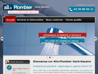 allo-plombier-saintnazaire.fr website preview