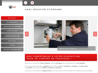 plombier-chauffagiste-bouviers.fr website preview
