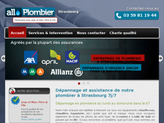 allo-plombier-strasbourg.fr website preview