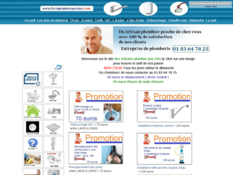 parisplombierpascher.com website preview