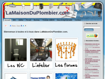 lamaisonduplombier.com website preview