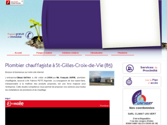 climat-uni-vert.fr website preview