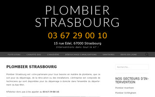 plombier-strasbourg.fr website preview