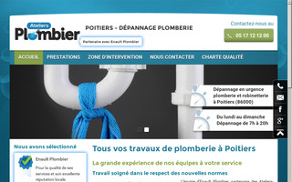 ateliers-plombier-poitiers.fr website preview