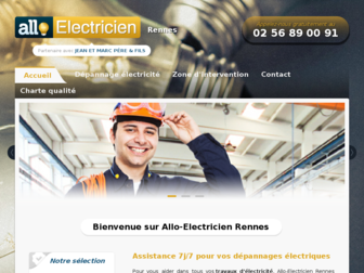 allo-electricien-rennes.fr website preview