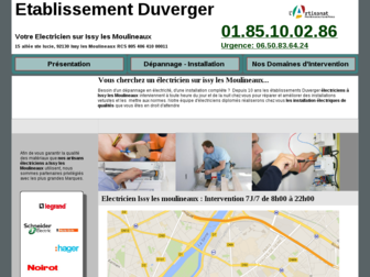 electricien-issy-les-moulineaux-lebrun.com website preview