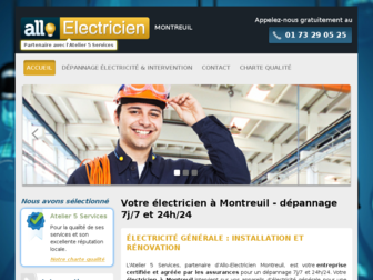 allo-electricien-montreuil.fr website preview