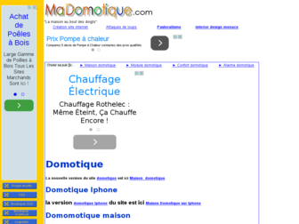 madomotique.com website preview