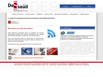 dessaud.net website preview