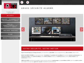 argos-omega-securite.fr website preview