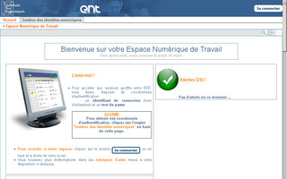 ent.unice.fr website preview