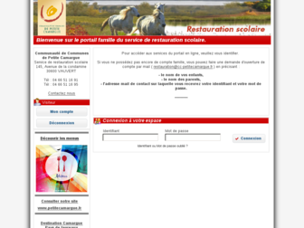 petitecamargue.portail-familles.net website preview