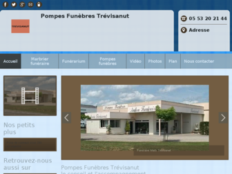 pompesfunebrestrevisanut.com website preview