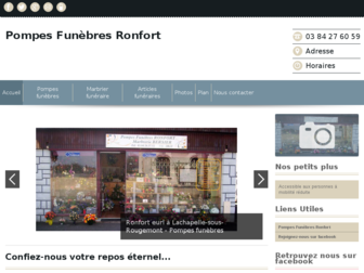 pompes-funebres-ronfort.fr website preview